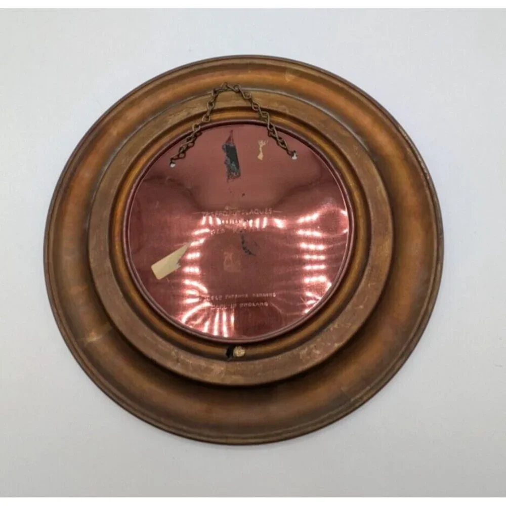 Charming Boy with Rabbit Wall Art in Gold Frame - Picture 5 of 7